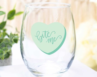 Heart Bite Me SVG Cut File