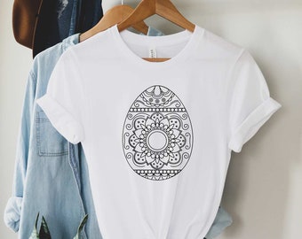 Mandala Egg SVG Cut File