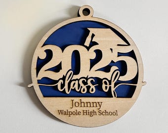 LOCAL PICKUP ONLY**** Class of 2025 Graduation Ornament