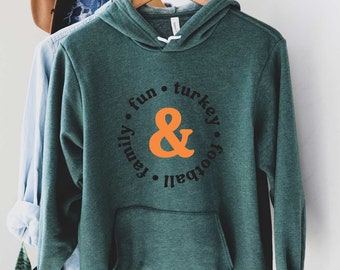 Family, Fun, Turkey & Football SVG cut file