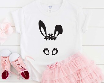 Bunny With Flowers SVG Cut File