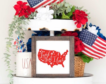 Land That I Love SVG Cut File