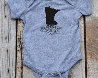 Minnesota Roots Baby Bodysuit