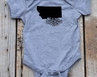 Montana Roots Baby Bodysuit