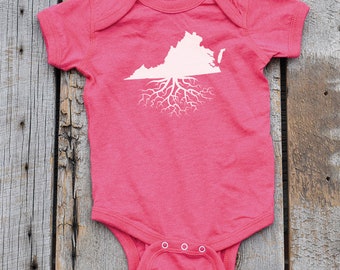 Virginia Roots Baby Bodysuit