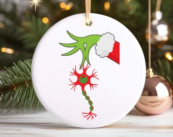 Neuron Christmas Ornament: Neuro Nurse, Science, Neurology Gift