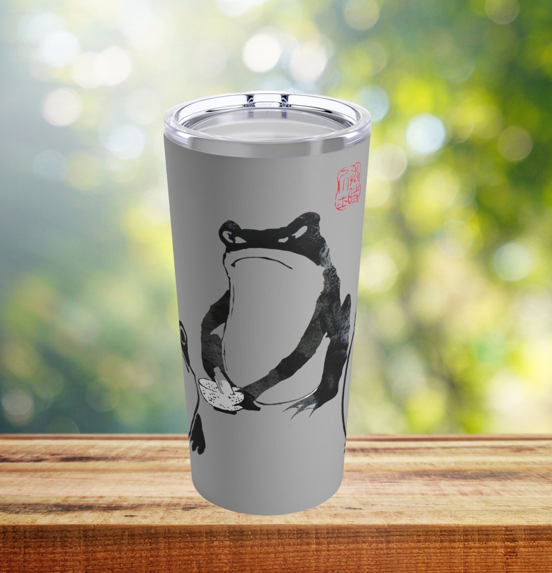 Matsumoto Frog Travel Mug Charming Frog Lover Coffee Tumbler ...