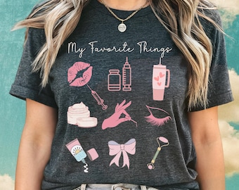 Coquette Esthetician Shirt: Cosmetic Injector Gift