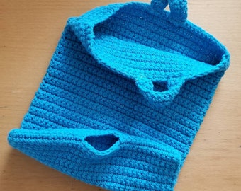 PATTERN: Crochet Modesty Pouch / Cover to Hide Enteral Tube Feeding Nutrition Liquid Diet Bag (PDF)