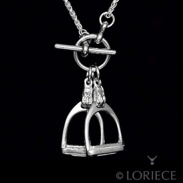 Vintage Stirrup Necklace In Sterling Silver – Ruby Road San Antonio - Foto 6