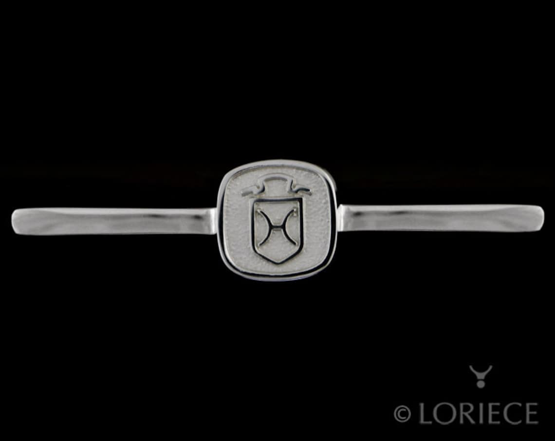 Sterling Silver Dressage Stock Tie Pin / Equestrian Warmblood Etsy UK