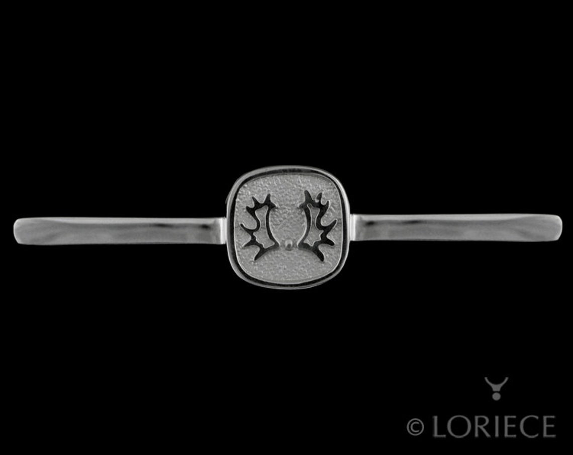 Sterling Silver Dressage Stock Tie Pin / Equestrian Warmblood Etsy UK