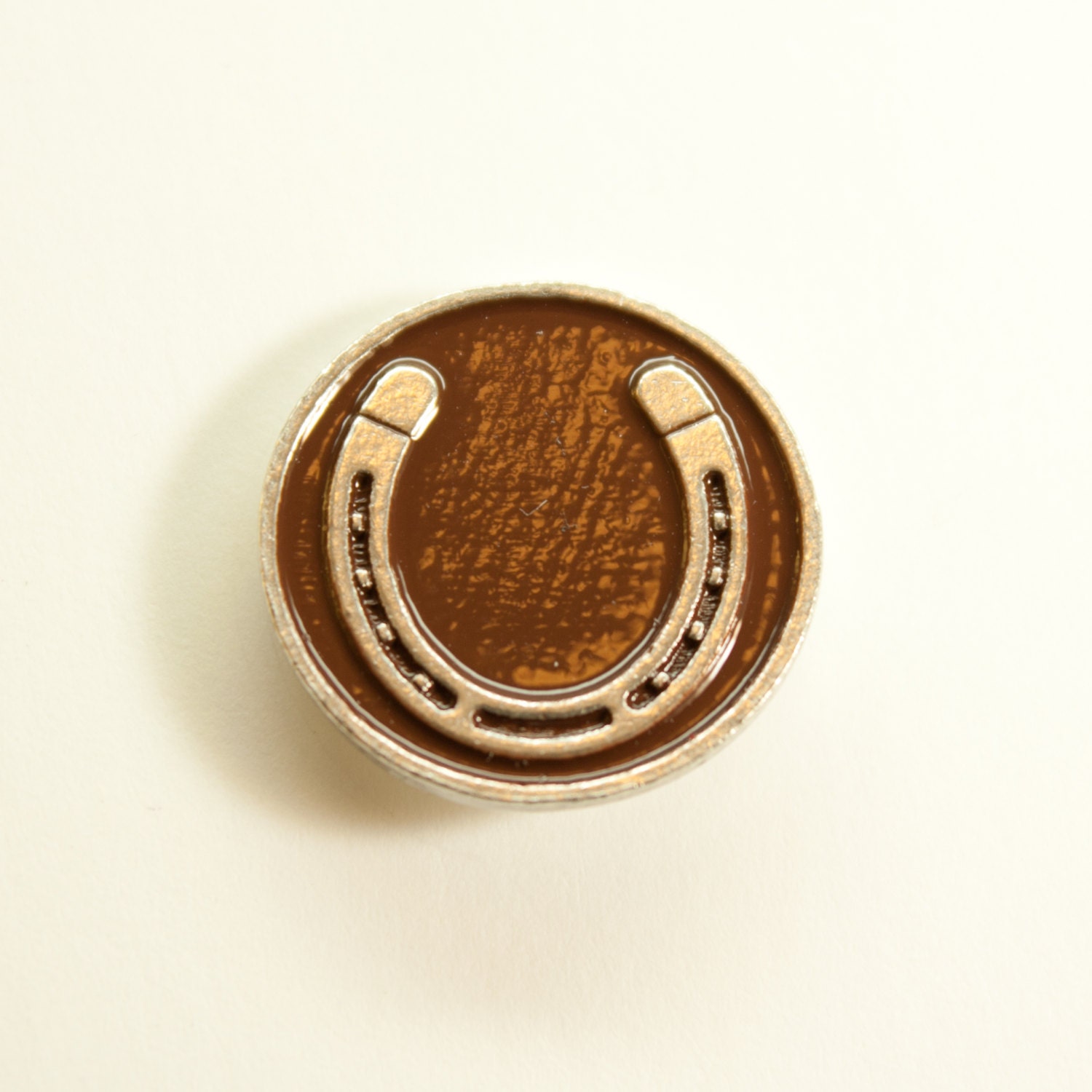 Horseshoe Pin Horseshoe accessory Horseback riding pin Etsy