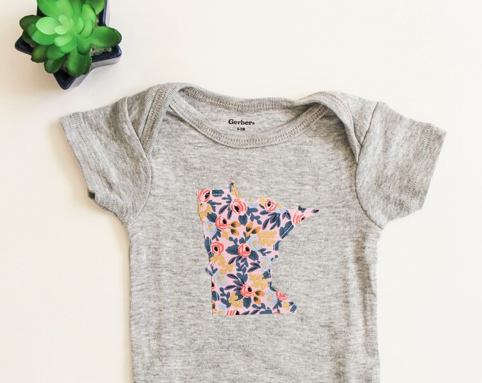 Minnesota Baby Onesie® - Baby Shower Gift - Minnesota Baby Girl ...