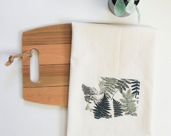 Washington State Tea Towel - Decorative Towel - Washington State Gift - More Fabric Available