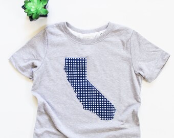 California Toddler T-shirt - California Toddler Gift - California Made Toddler - More Fabric Options Available