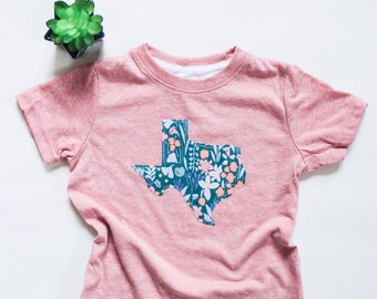 Texas Toddler T-shirt - Texas Toddler Gift - Texas Made Toddler - More Fabric Options Available