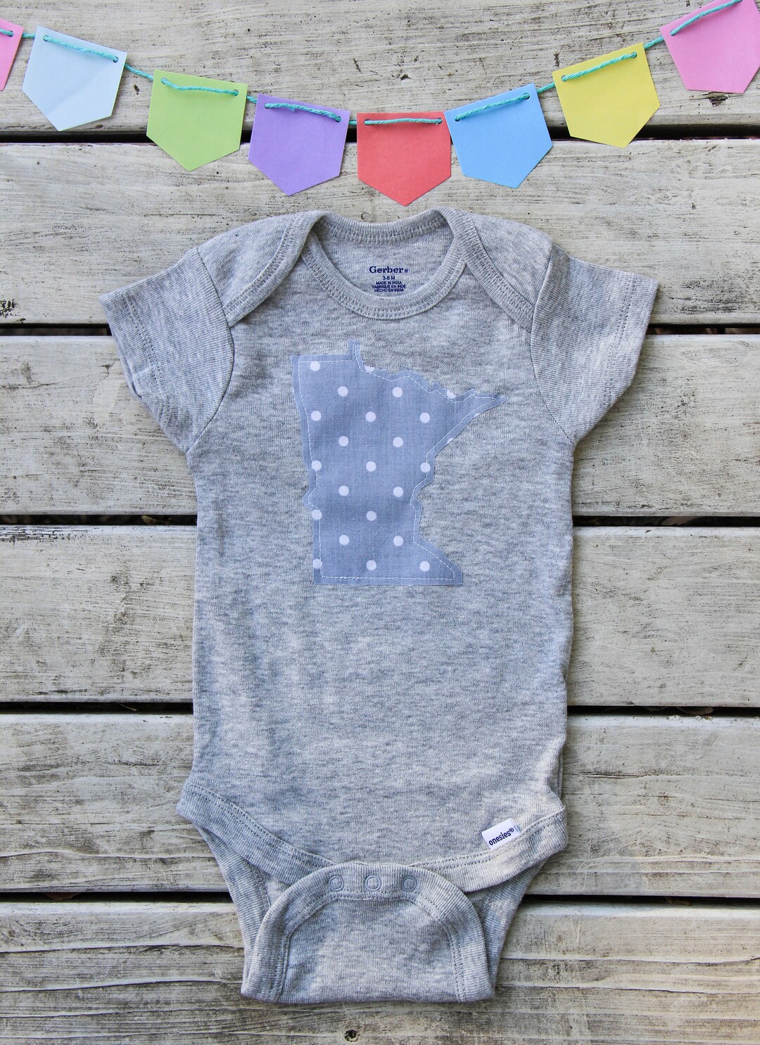 Minnesota Onesie® Baby Shower Gift Minnesota Baby Boy - Etsy