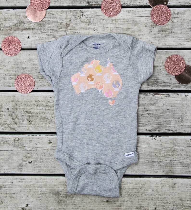 Australia Onesie Baby Shower Gift Handmade And Customizable Etsy Australia Onesie Baby Shower Gift Handmade And Customizable Etsy
