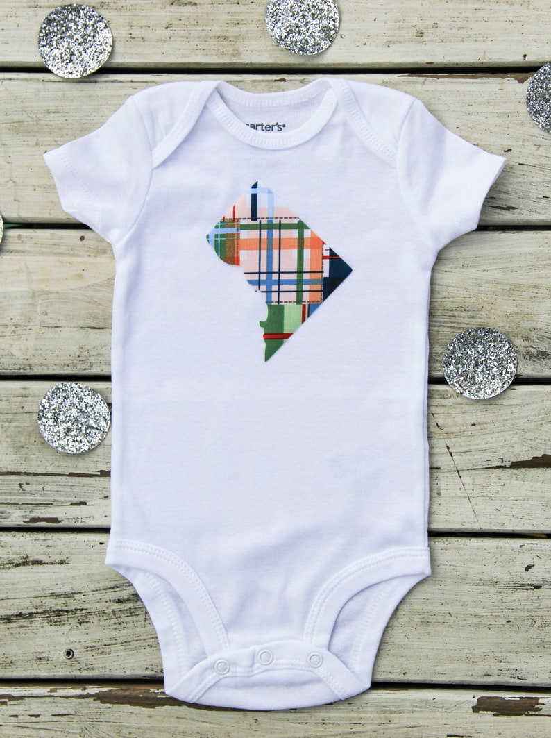 Washington DC Onesie® Baby Shower Gift DC Baby Boy DC Baby Etsy
