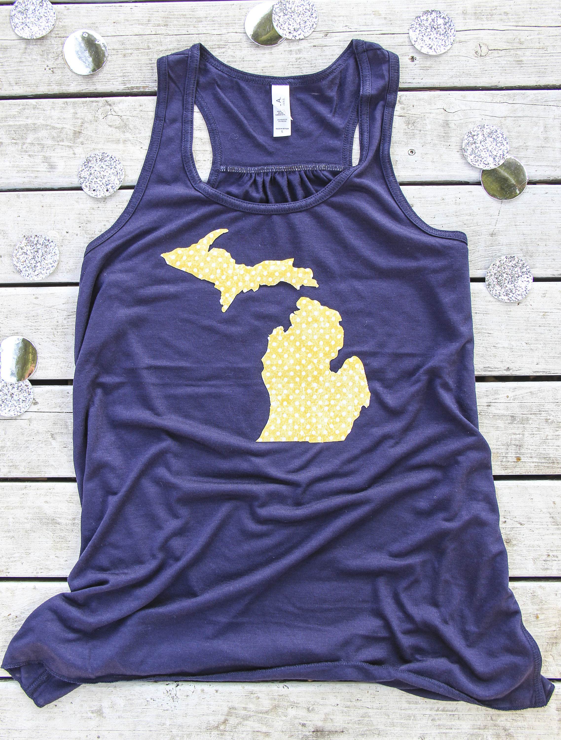 Michigan Wolverines Women's Tank Top Michigan Tank Top Etsy Canada