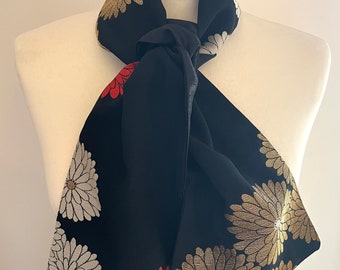 Japanse zijde kimono stof sjaal / Kimono sjaal / Japanse Kimono sjaal /Silk Sjaal