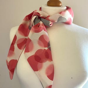Japanese silk kimono fabric scarf/ Kimono scarf / Japanese Kimono scarf /Silk bandeau scarf