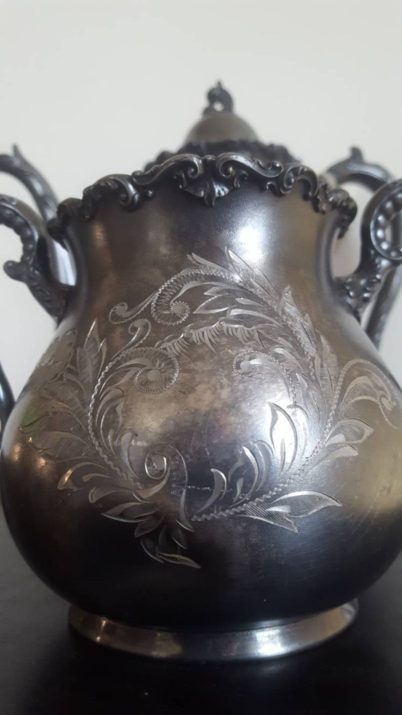 Antique Quadruple Silver Set Middletown Plate Co 705 7 BC Etsy