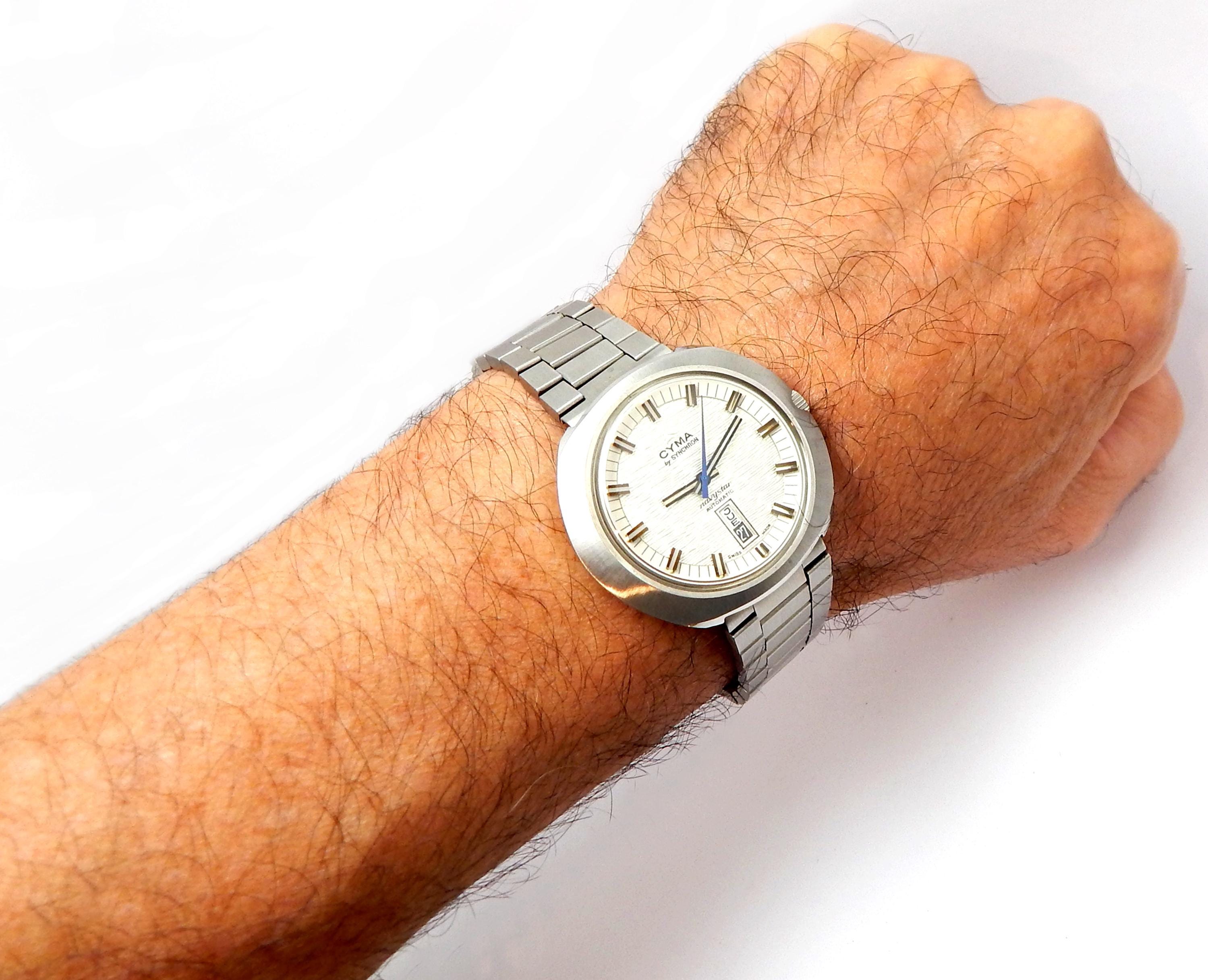 Watch CYMA Automatic, by Synchron, Cyma Navystar, Case Stainless