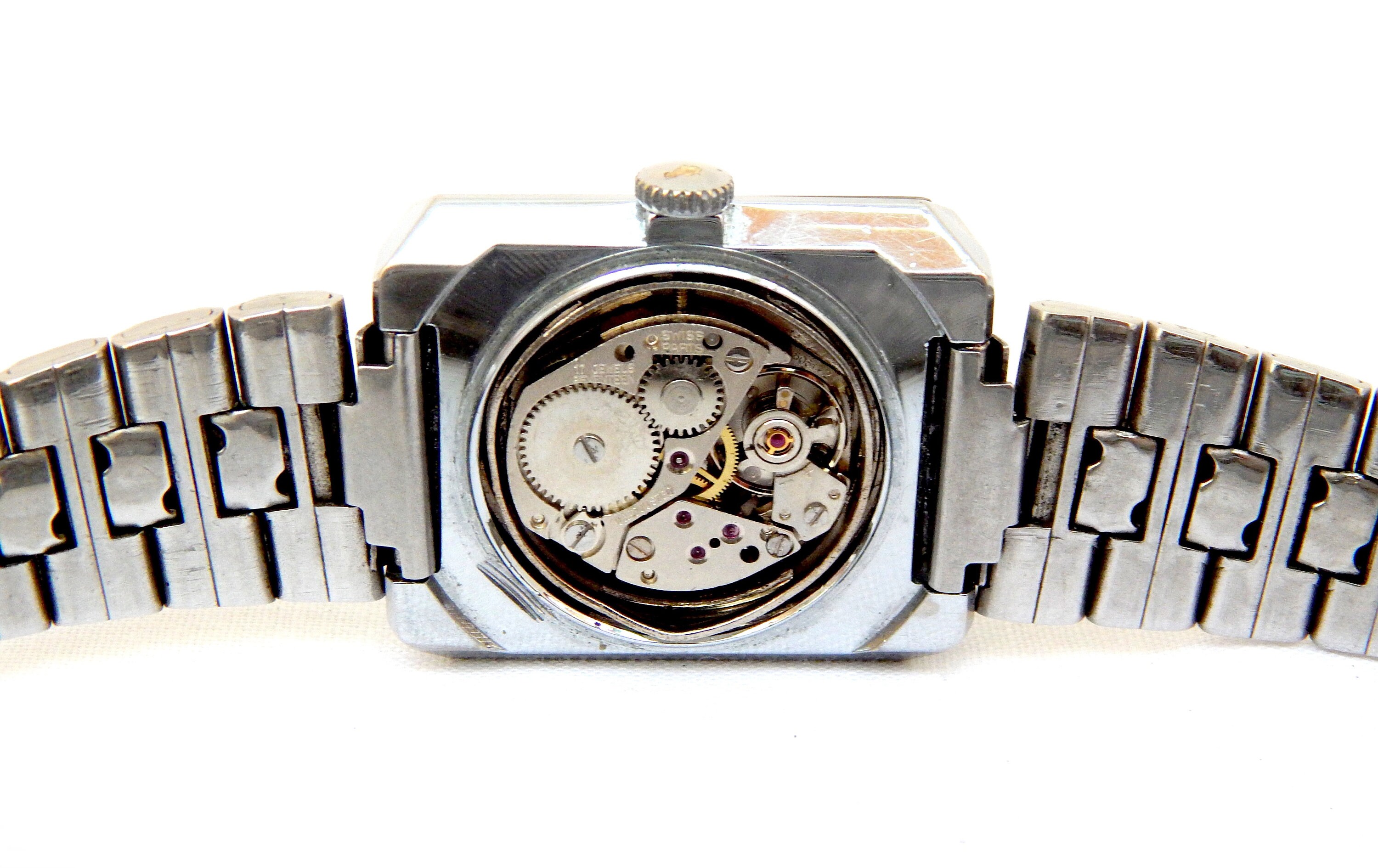 Watch Vintage, Watch MILUS, Ultra Slim, Hand Winding, Case