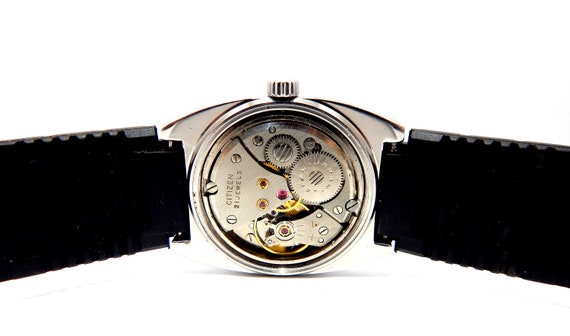 腕時計 CITIZEN パラウォーター、手巻き、21石、ケース スチール、34