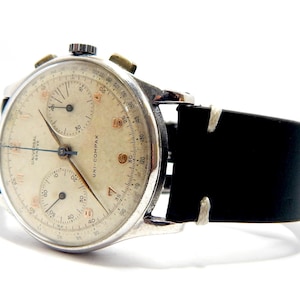 Watch Universal Geneve, Universal Chronograph, Chronograph, Universal Uni-Compax, Ref 32416, Steel, 38mm, Watch Unisex, Watch Working, Rep