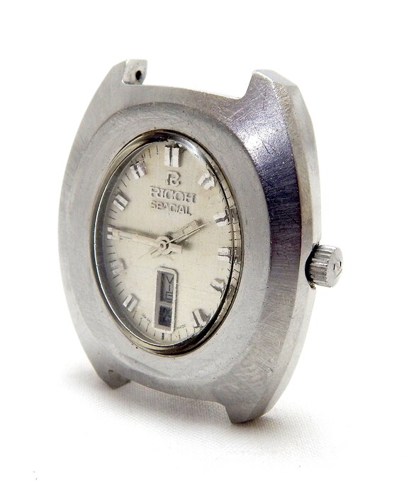 Vintage Watch RICOH Spacial Watch Automatic Self Winding Case