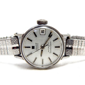 Watch Tissot, TISSOT Visodate, Seastar Seven, Watch Automatic, Tissot Autoamtic, Case Steel, 20mm, Watch Women, Gift Birthday, Watch Working