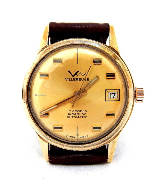 Vintage Watch, VILLEREUSE, Self Winding, Watch Automa… Gem