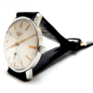 Vintage Watch, Watch LONGINES, Ref 8239-5, Hand winding, Case Stainless Steel, 34mm, Circa 1950, Gift Birthday, Anniversary, Watch VaN