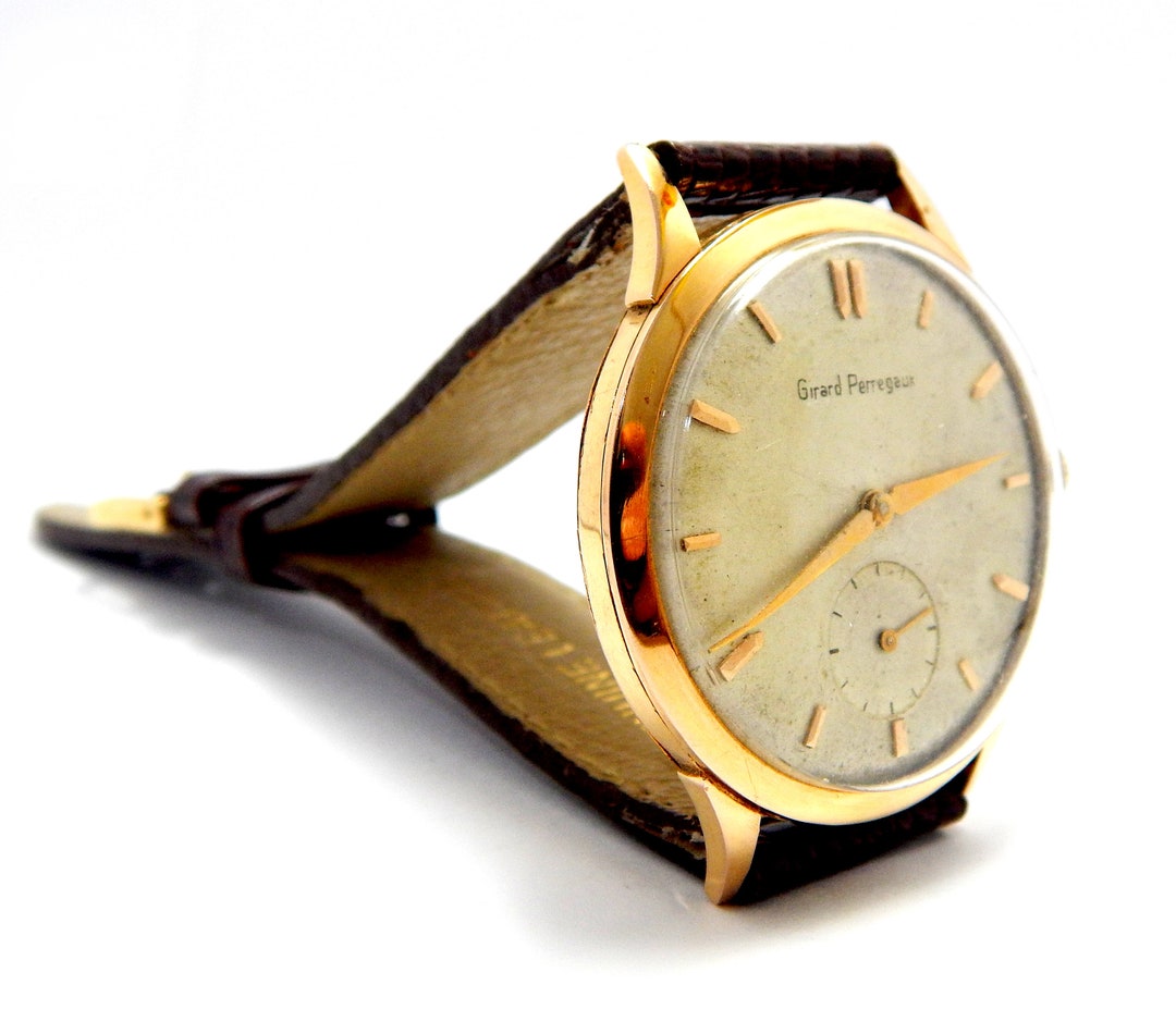 GIRARD-PERREGAUX 時計ケース Girard Perregaux 18Kスクリューバックラウンド