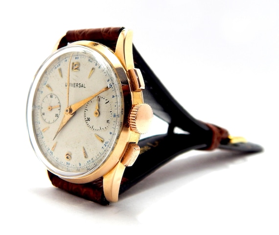 Watch UNIVERSAL Geneve, Chronograph Uni-compax, 12445