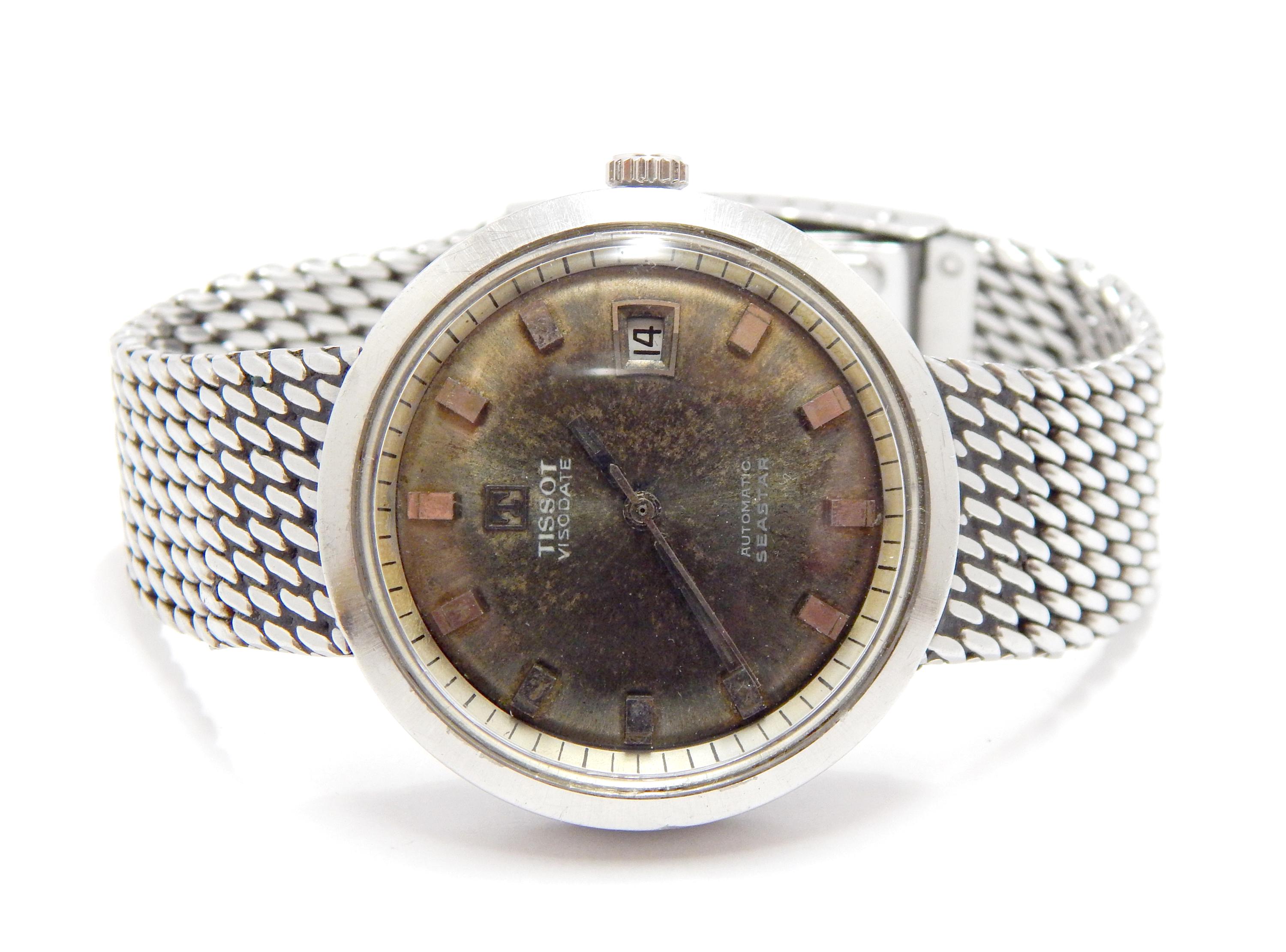 TISSOT Visodate Seastar、ティソ オートマティック、21石、Ref. 44636