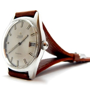 Watch OMEGA Geneve, Omega Automatic, 24 Jewels, Caliber 565, Ref 166.041, Case Steel, 35mm, Gift Birthday, Watch Unisex, Watch Working