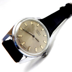 Vintage Watch DENA, Hand Winding, 17 Jewels, Case Steel, 32mm, Watch Unisex, Gift Birthday, Gift Anniversary, Dad Gift, Husband Gift zdjęcie 6