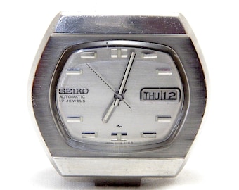 Reloj Vintage, Reloj SEIKO, Reloj Automático, Ref. 7009, Caja de Acero Inoxidable, 39 mm, 1970c, Regalo de Cumpleaños, Aniversario, Reloj Unisex VaN