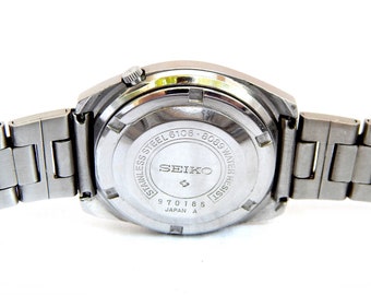 Vintage Watch Watch SEIKO DX Watch Automatic Ref 6106 8089 - Etsy
