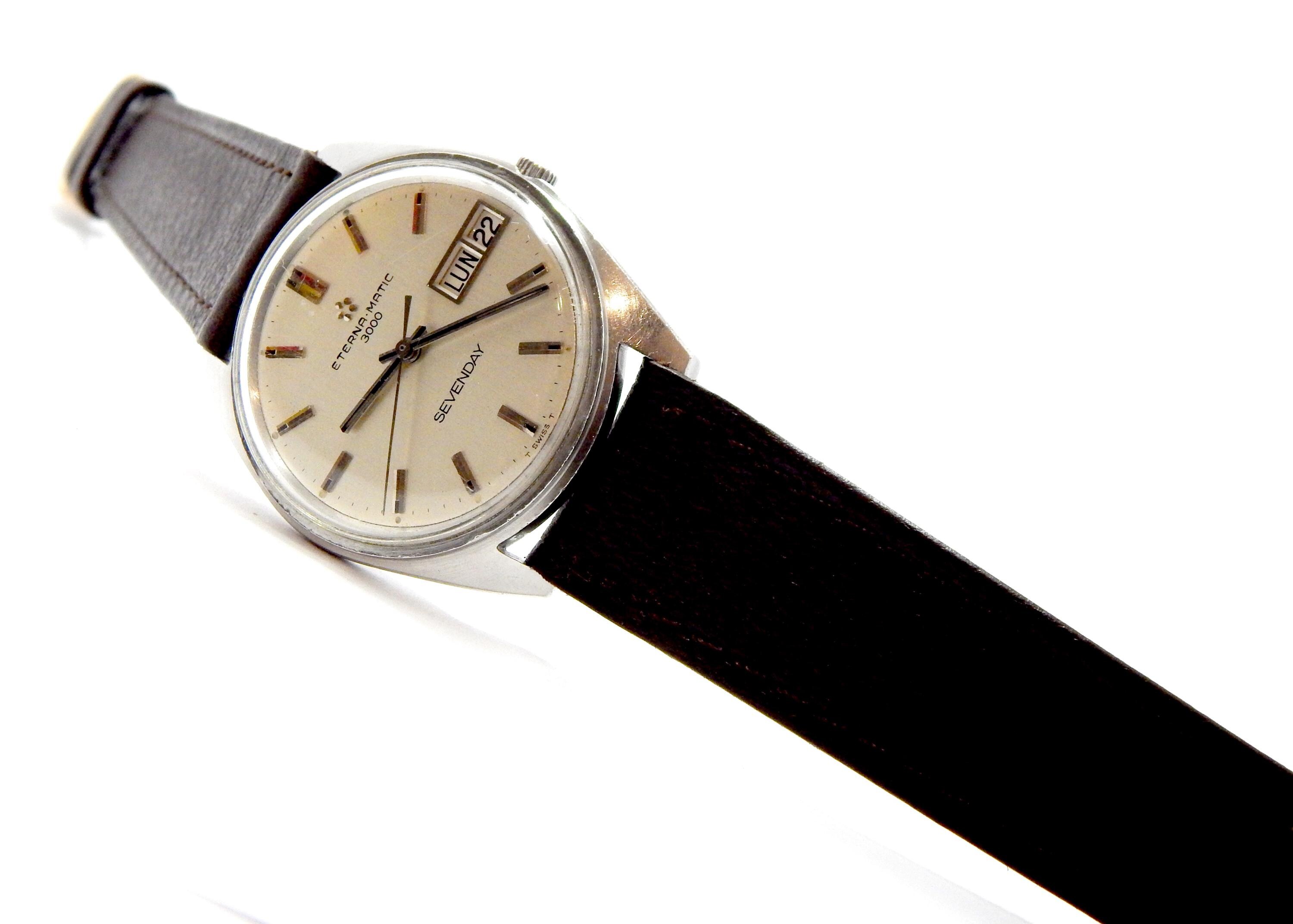 ETERNA-MATIC 3000、エテルナマティック セブンデイ、自動巻き、21石