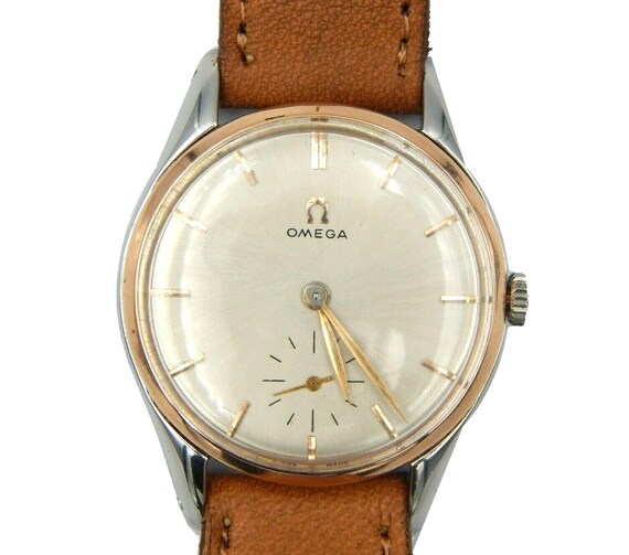 Vintage Watch Watch OMEGA Omega Jumbo Hand Winding Circa 1950 Case Stainless Steel Gold 36mm Unisex Gift Birthday D23 Etsy Denmark