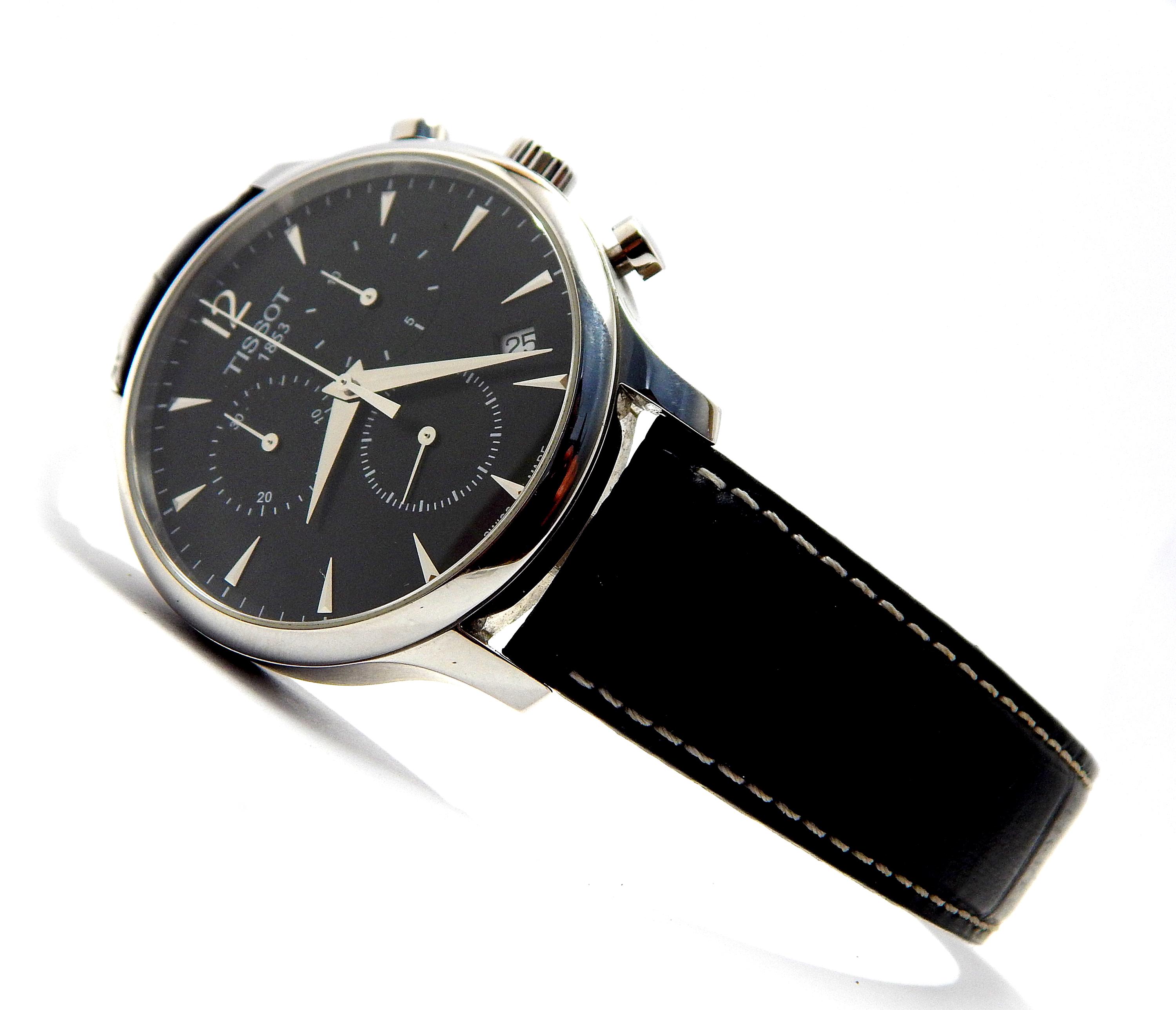Watch TISSOT Tradition, Tissot Chronograph, Ref. T063617A, Watch 
