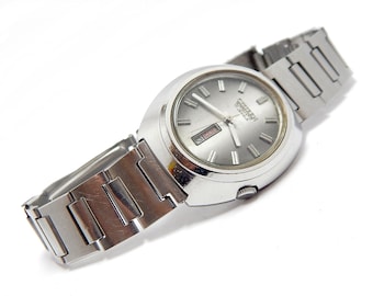 Vintage Watch CITIZEN Automatic, 17 Jewels, Watch Unisex, Case Stainless Steel, 36mm x 40mm, Circa 1970, Gift Birthday, Watch Working