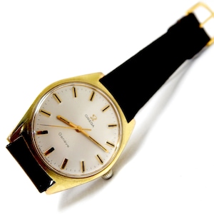 Watch OMEGA Geneve, Hand Winding, Caliber 601, Case Gold Plated, 35mm, Circa 1965, Watch Unisex, Gift Birthday, Anniversary, Watch Working