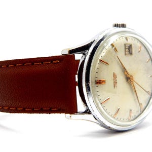 Vintage Watch, Watch TISSOT, Hand Winding, Case Steel, 37mm, CHs TISSOT & Fils, Circa 1960, Gift Birthday, Watch Unisex, Watch Working