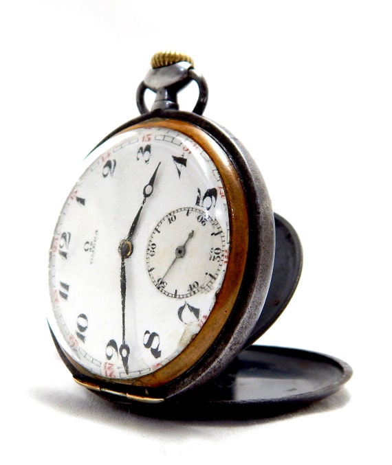 Antique Pocket Watch, Pocket OMEGA, Open Face, Cal 6S… - Gem